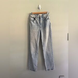 Abercrombie & Fitch Curve Love Ultra High Rise 90s Straight Jean /24 (NWOT)